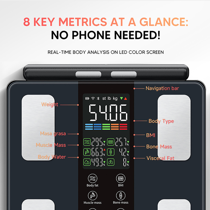 Body Fat Scale Smart - 스마트 체중계 새로운 스마트 체성분 측정