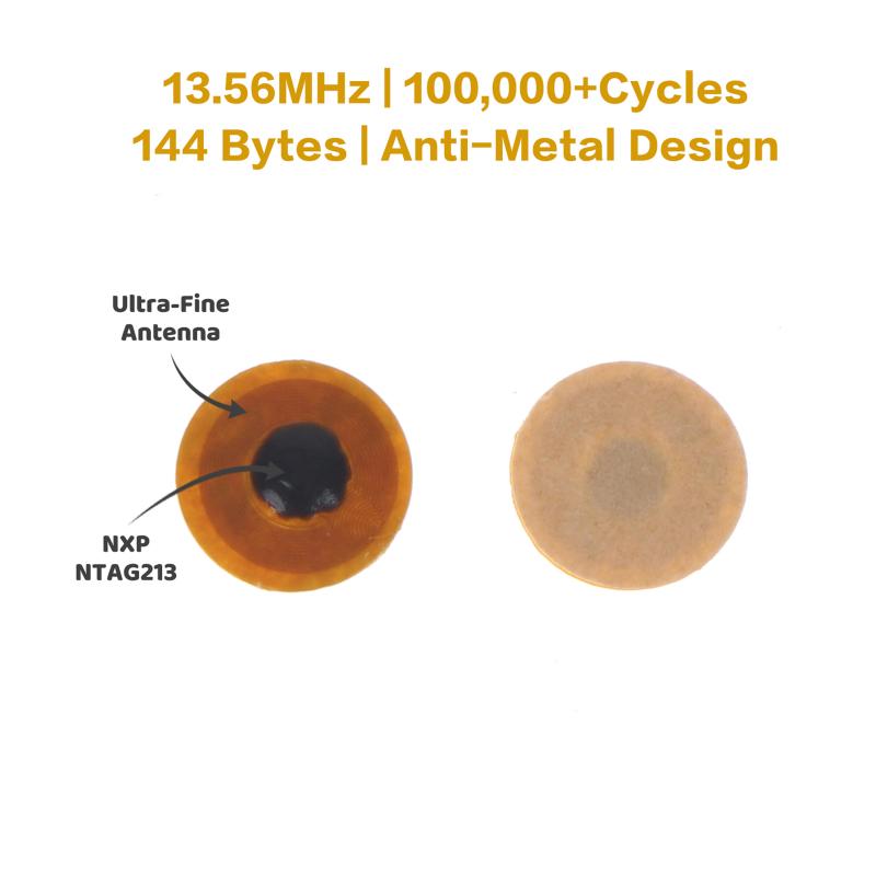 Nfc Tag Programmable - 5/10Pcs 6mm NXP NTAG213 NFC 태그