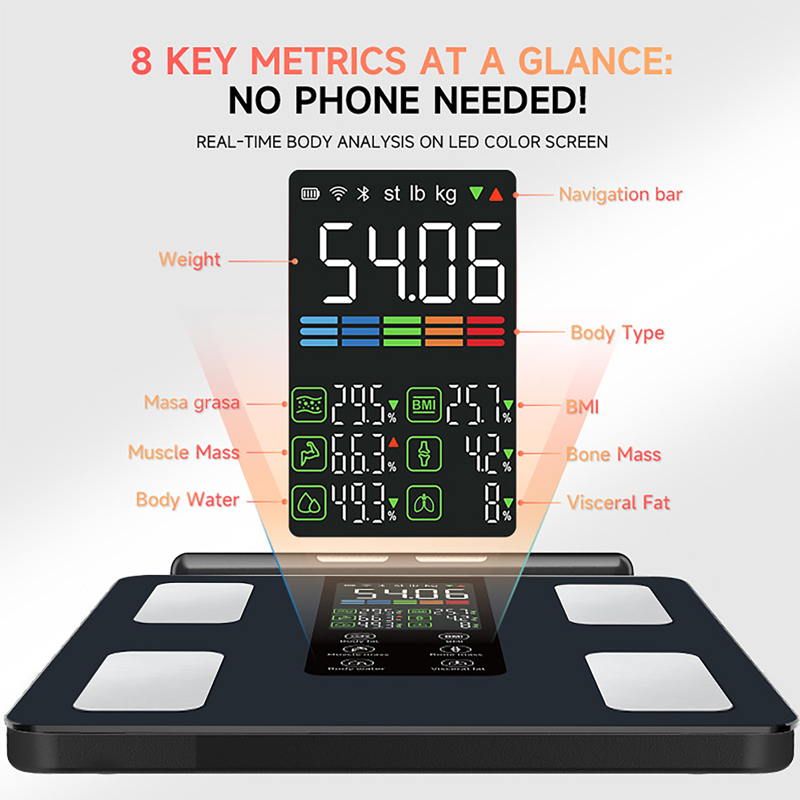Body Fat Scale Smart - 스마트 체중계 새로운 스마트 체성분 측정