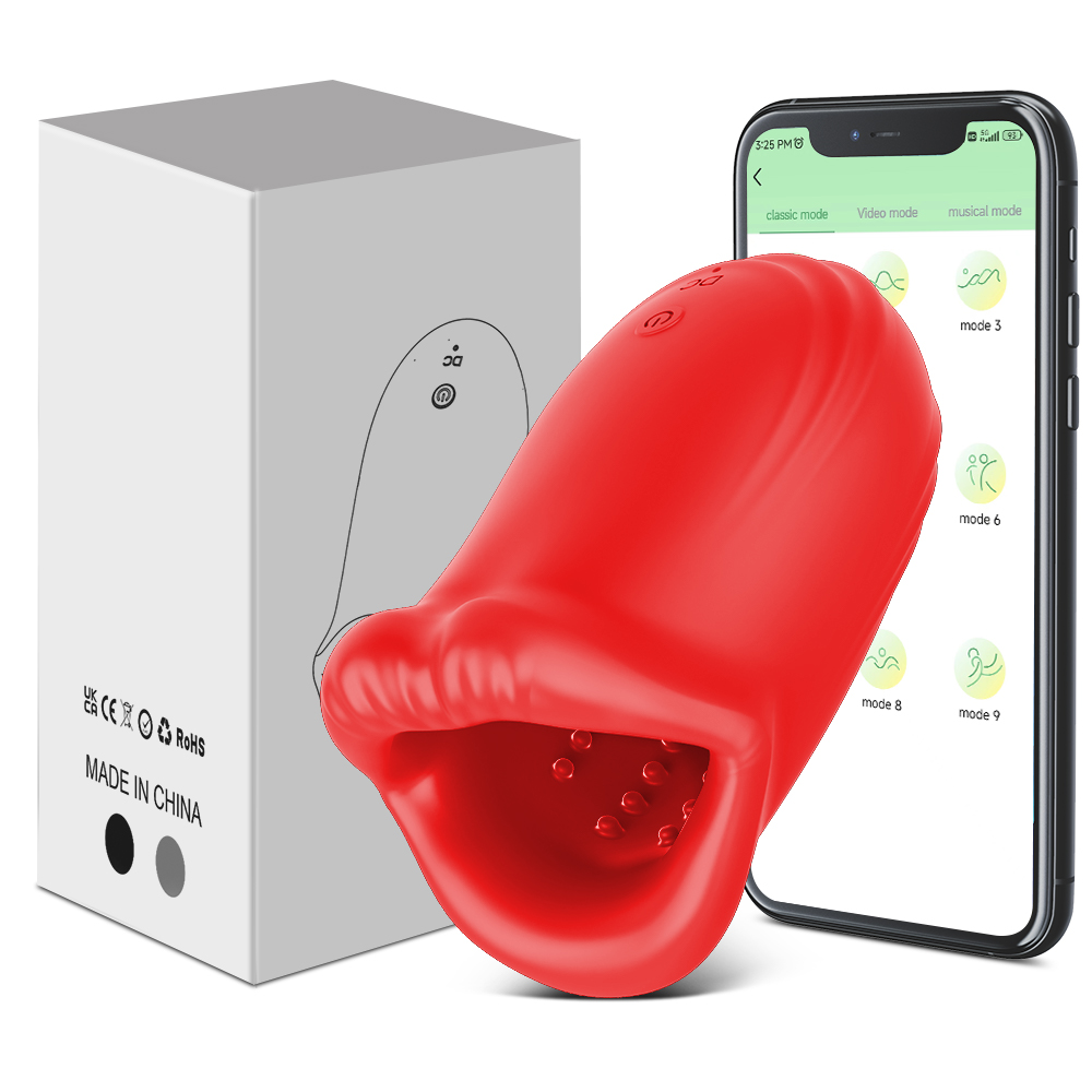 Electronics Gadgets For Women - 9 주파수 진동 혀 핥는 비행기