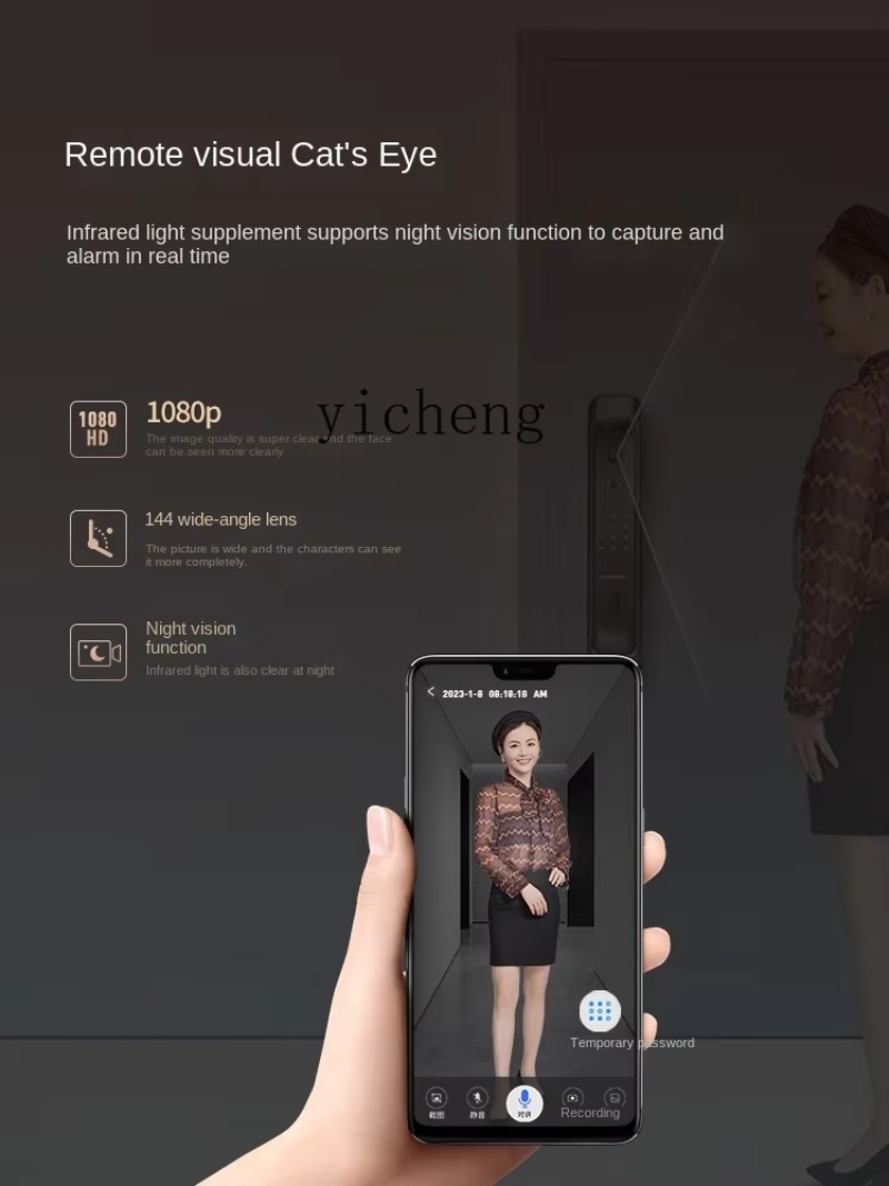 Electronics & Gadgets Starting With V - C19- 페이스 캣아이 스마트 도어락 지문