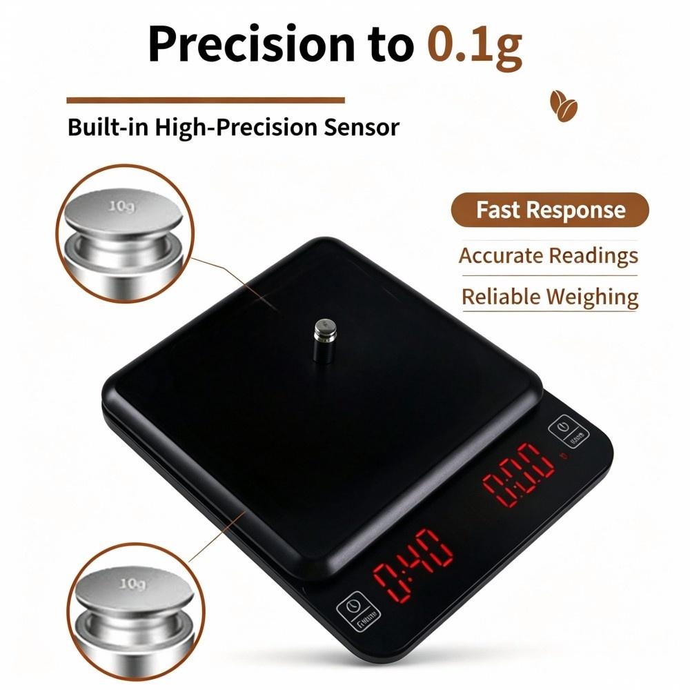3kg/0.1g 고정밀 디지털 커피 저울, LED 휴대 - Electronics & Gadgets Starting With V 리뷰 및 가격