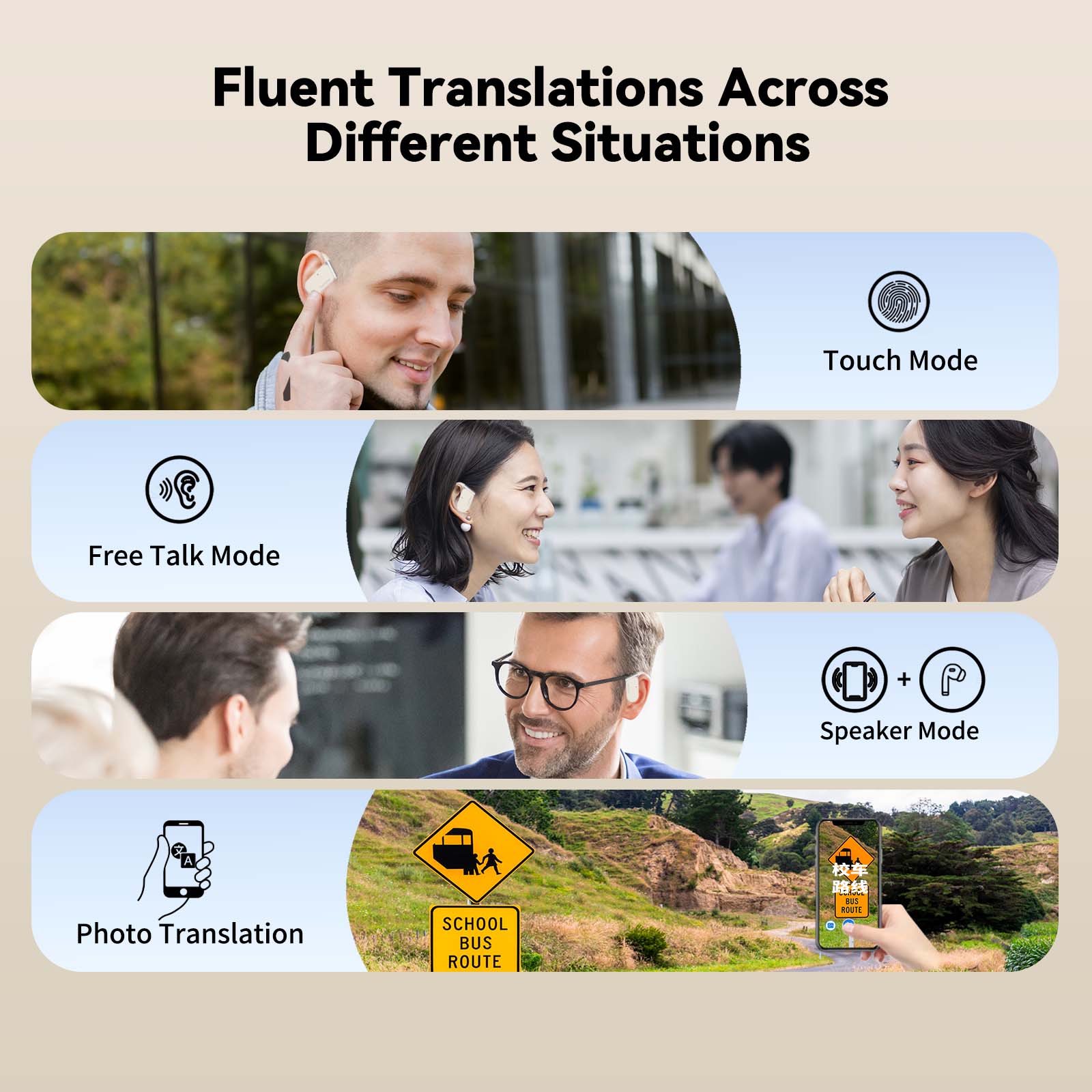 Wooask M9 번역기 이어버드, 양방향 실시간 음성 - Portable Translator Device 리뷰 및 가격