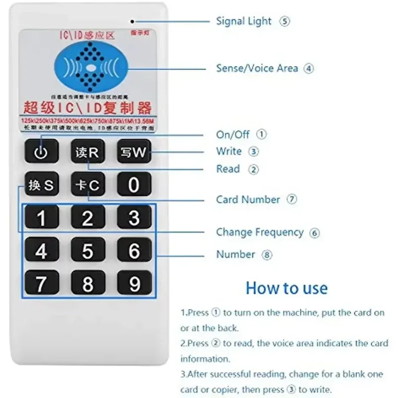 RFID 125khz ID 13.56mhz IC 복사기 - Nfc Tag Programmable 리뷰 및 가격
