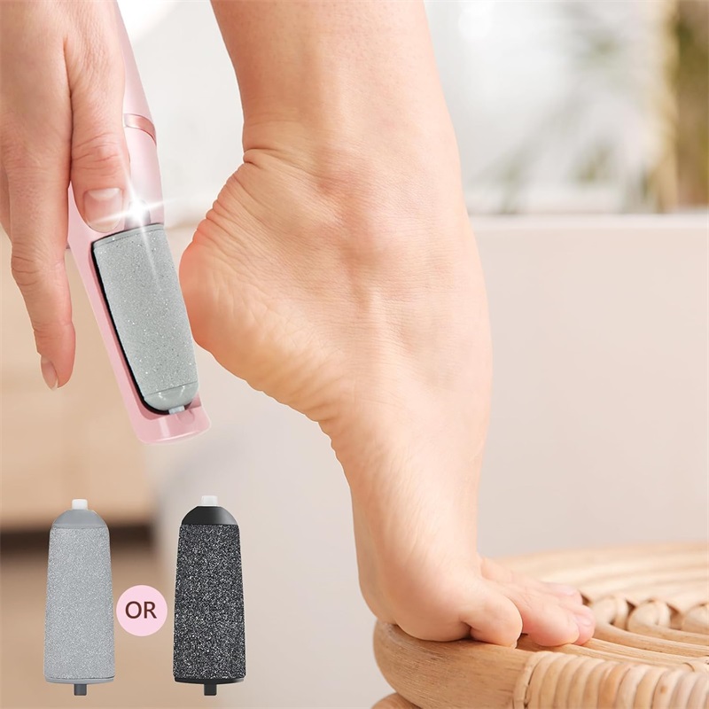 8개 롤러 휠 풋 스크럽 헤드 페디큐어 도구 리필 파일 - Gadgets For Electronics 리뷰 및 가격