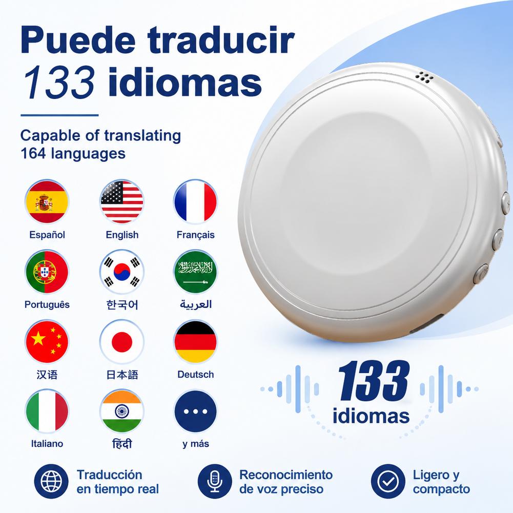AI 스마트 번역기 웨어러블 실시간 133개 언어 지원 - Portable Translator Device 리뷰 및 가격