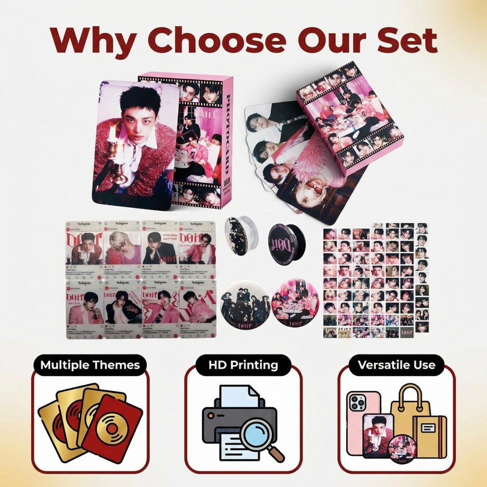 DO IT 테마 K팝 스트레이 SKZ 포토카드 스티커  - Mobile Electronics Gadgets 리뷰 및 가격