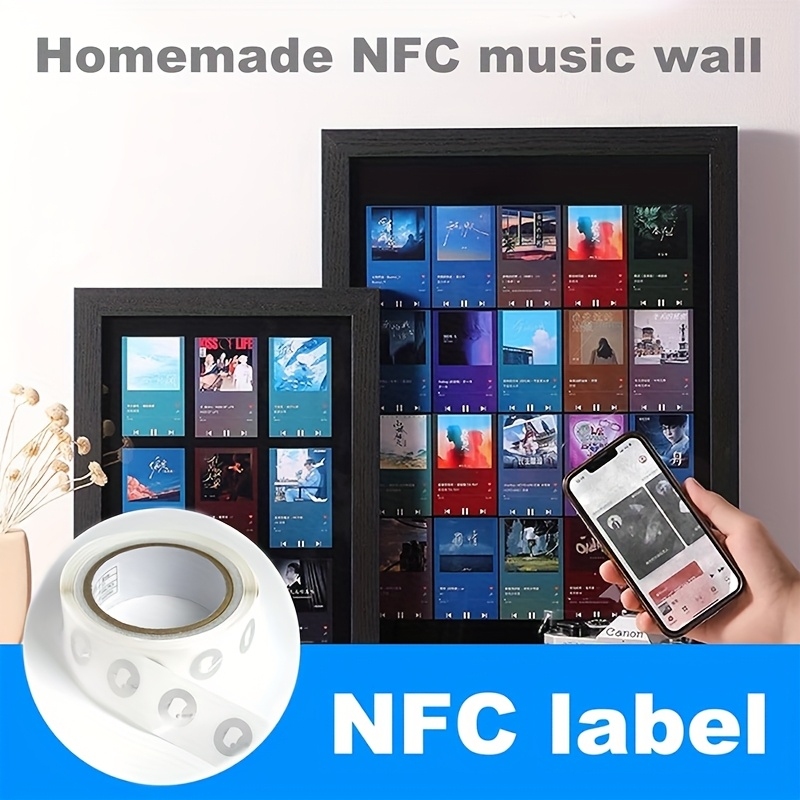 100개 고용량 NTAG213 NFC 스티커 투명 라벨 - Nfc Tag Programmable 리뷰 및 가격