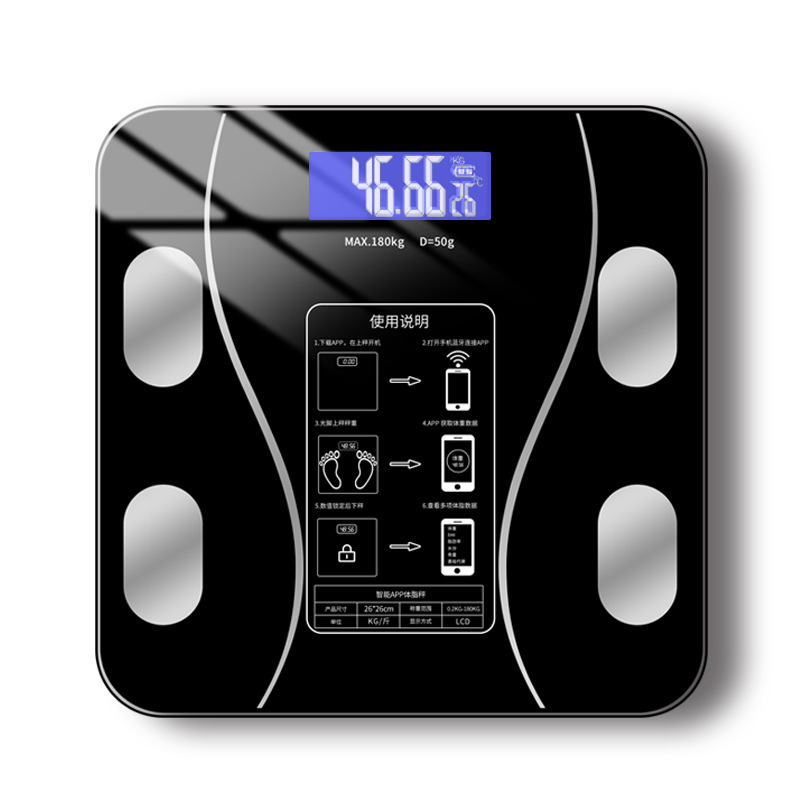 USB 지능형 정밀 체지방 측정기 소형 전자 저울 가정 - Body Fat Scale Smart 리뷰 및 가격